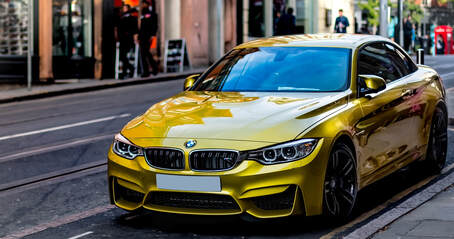 Gold BMW M4